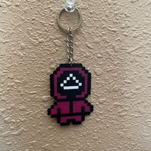 Perler Bead Keychain